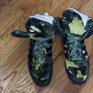 Jermey Scott camp bear sneakers